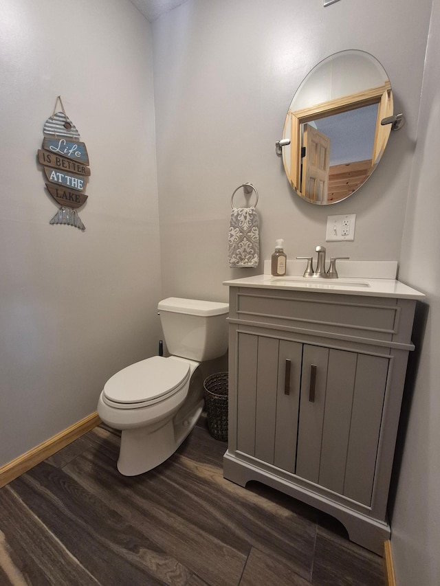 14590 Gazebo Dr Unit 10, Park Rapids, MN 56470 - bathroom with vanity and wood finished floors