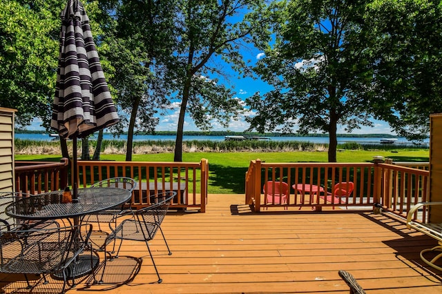 14590 Gazebo Dr Unit 10, Park Rapids, MN 56470 - deck with a water view