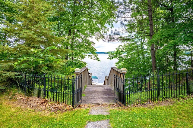36977 Shoreland Rd, Sturgeon Lake, MN 55783 - view of community featuring a water view
