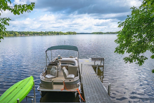 36977 Shoreland Rd, Sturgeon Lake, MN 55783 - dock featuring a water view