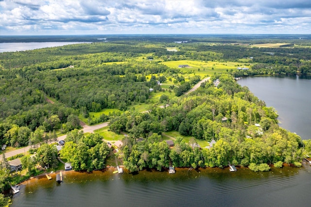 36977 Shoreland Rd, Sturgeon Lake, MN 55783 - view of property location with a nearby body of water and a forest