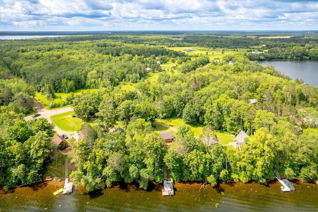 36977 Shoreland Rd, Sturgeon Lake, MN 55783 - bird's eye view of a heavily wooded area and a large body of water