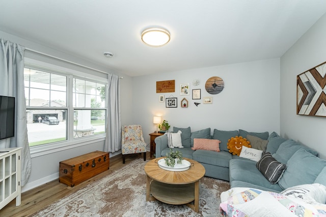 2990 Pinewood Ridge Dr SE, Rochester, MN 55904 - living area featuring wood finished floors and baseboards