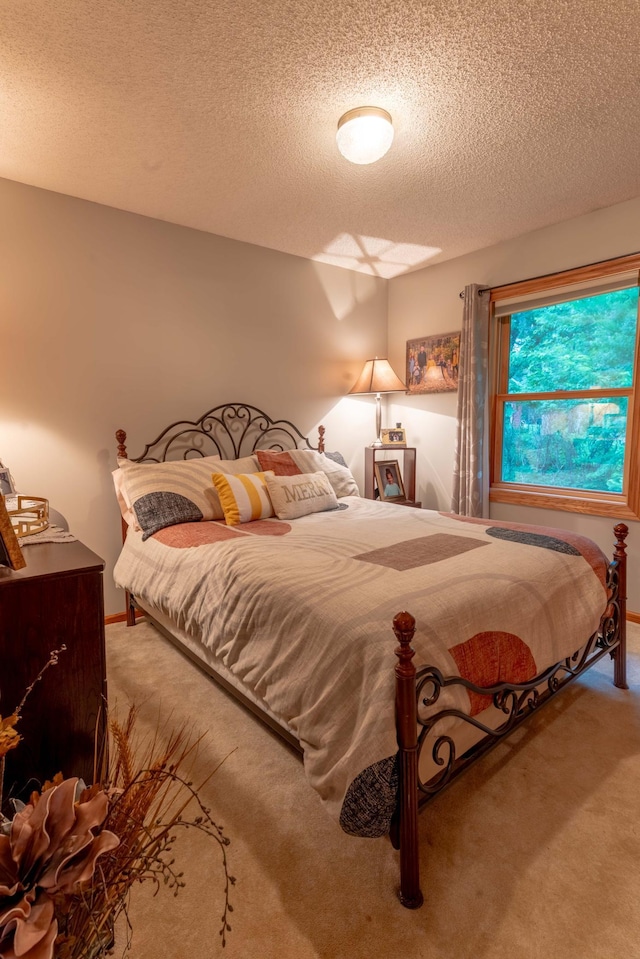 44198 Mosquito Trl, Pine Lake Twp, MN 56573 - carpeted bedroom with a textured ceiling