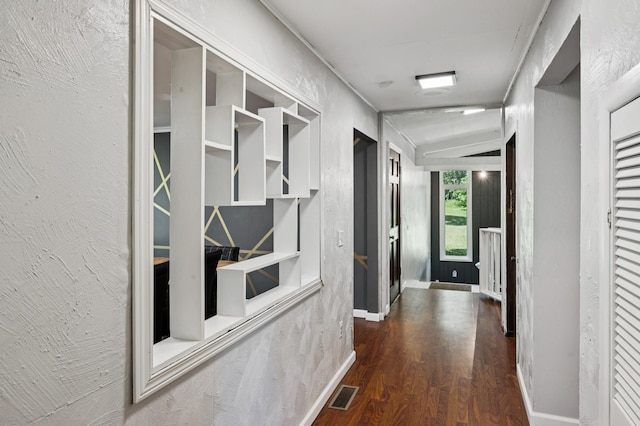 66578 330th St, Watkins, MN 55389 - corridor featuring wood finished floors and baseboards