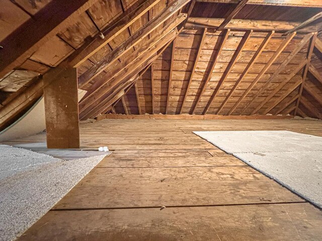 600 168th St, Summit Twp, MN 56026 - view of unfinished attic
