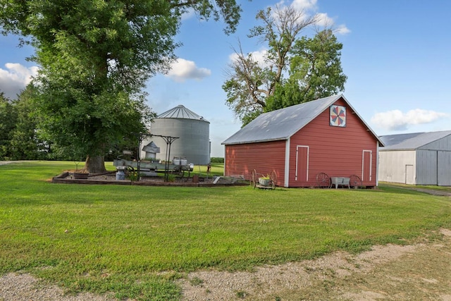 600 168th St, Summit Twp, MN 56026 - view of barn with a yard