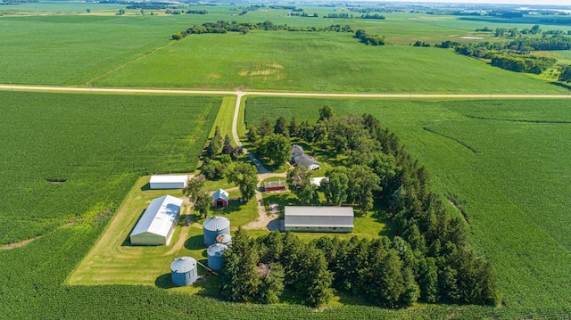 600 168th St, Summit Twp, MN 56026 - aerial view of sparsely populated area featuring abundant farmland