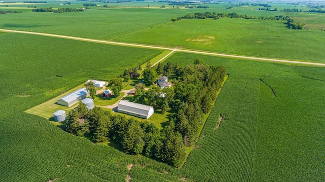 600 168th St, Summit Twp, MN 56026 - aerial view of sparsely populated area featuring extensive farmland