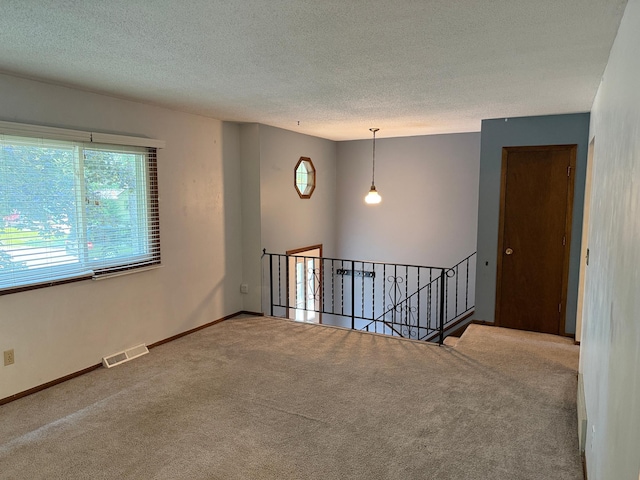 925 Holcombe Ave, Litchfield, MN 55355 - carpeted empty room with a textured ceiling