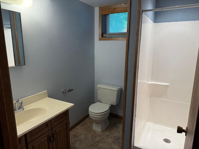 925 Holcombe Ave, Litchfield, MN 55355 - full bathroom featuring a stall shower and vanity