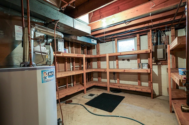 12310 Grouse St NW, Coon Rapids, MN 55448 - storage area featuring water heater