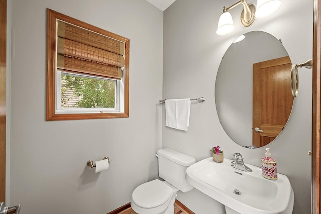 8291 Labont Way, Eden Prairie, MN 55344 - half bathroom with toilet and a sink