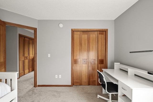 8291 Labont Way, Eden Prairie, MN 55344 - office area featuring light carpet and baseboards