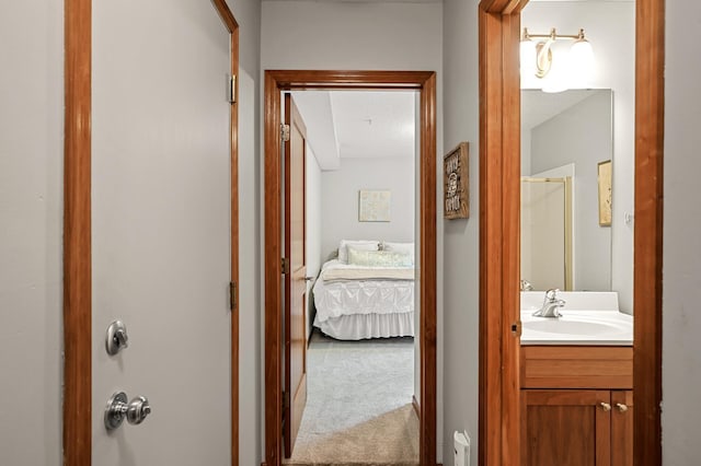 8291 Labont Way, Eden Prairie, MN 55344 - ensuite bathroom with vanity and a shower