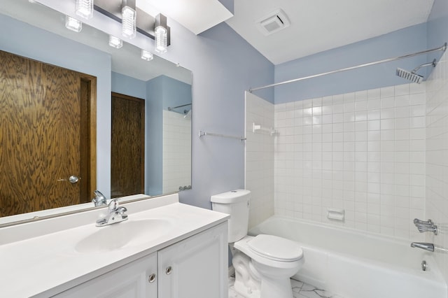 8341 Abbott Ave N, Brooklyn Park, MN 55443 - full bathroom with vanity and shower / bathtub combination
