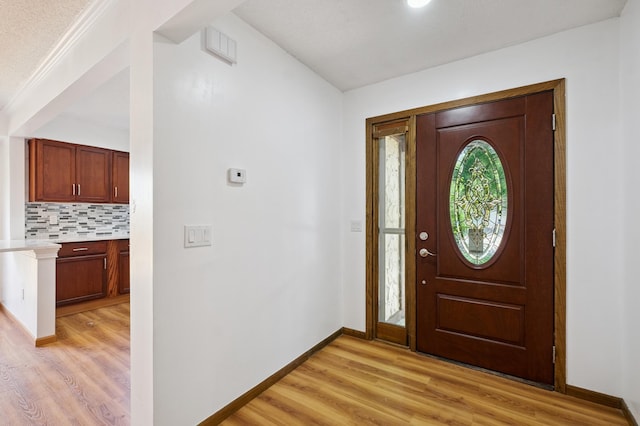 8341 Abbott Ave N, Brooklyn Park, MN 55443 - foyer entrance featuring light wood-style floors