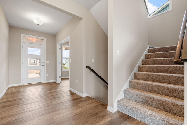 17233 61st St NE, Otsego, MN 55374 - foyer with wood finished floors and baseboards
