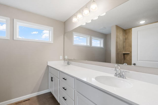 17233 61st St NE, Otsego, MN 55374 - full bath with double vanity and baseboards