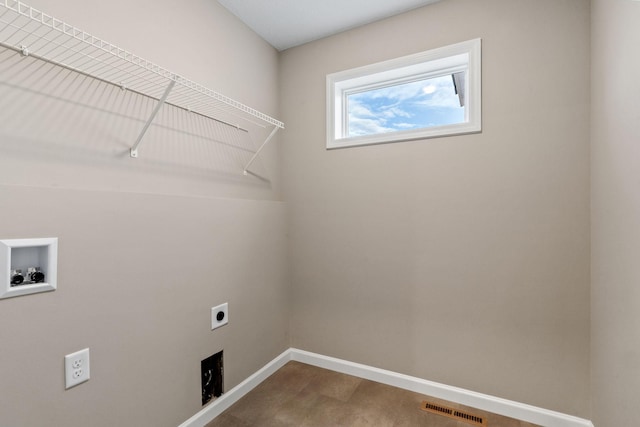 17233 61st St NE, Otsego, MN 55374 - laundry room featuring hookup for an electric dryer and washer hookup