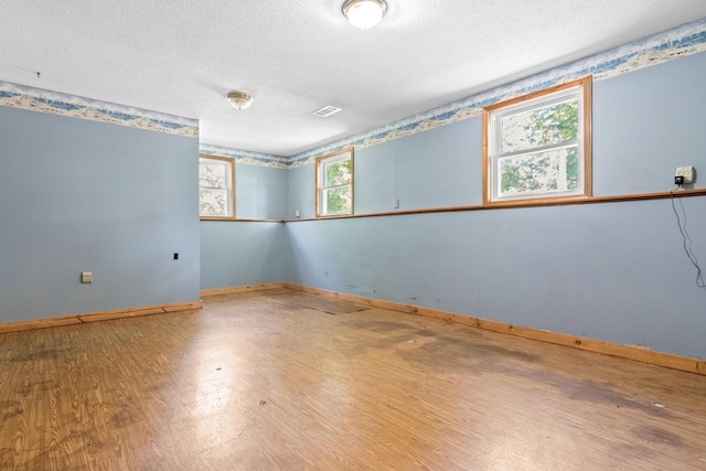 5781 Needham Ave NE, Saint Michael, MN 55376 - spare room featuring wood finished floors and a textured ceiling
