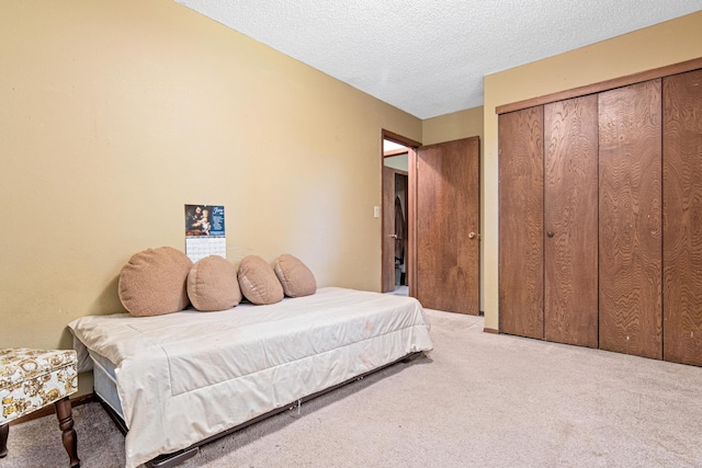 5781 Needham Ave NE, Saint Michael, MN 55376 - bedroom featuring carpet flooring, a closet, and a textured ceiling
