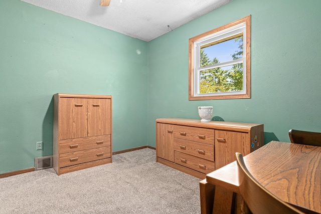 5781 Needham Ave NE, Saint Michael, MN 55376 - carpeted bedroom featuring a textured ceiling and ceiling fan