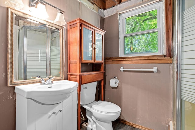 5781 Needham Ave NE, Saint Michael, MN 55376 - full bath featuring vanity and a shower with shower door