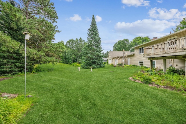 487 Lois Ln, Lino Lakes, MN 55014 - view of green lawn