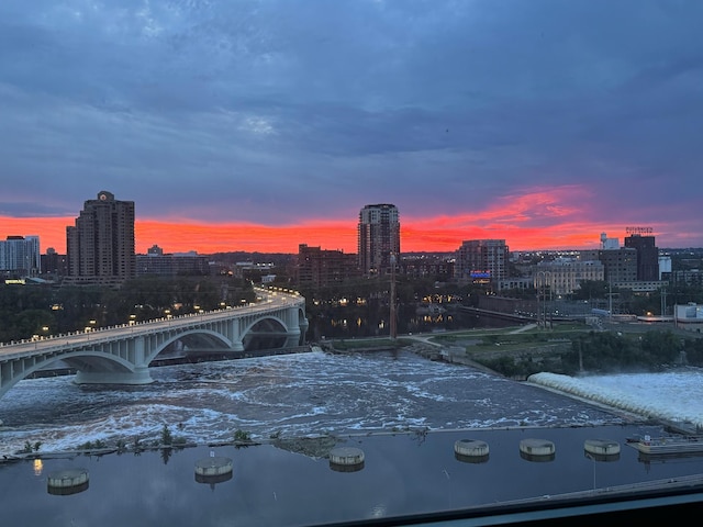 401 1st St Unit 1312, Minneapolis, MN 55401 - city view featuring a notable bridge