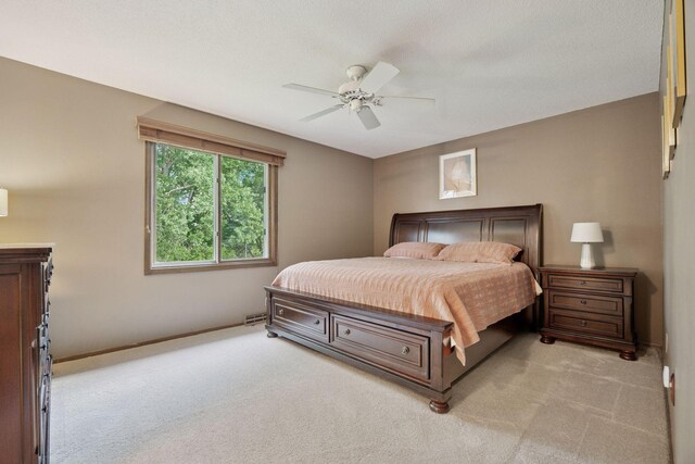 6240 Decatur Ave N, Brooklyn Park, MN 55428 - bedroom with carpet flooring and ceiling fan