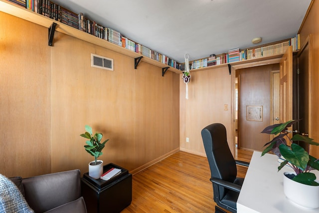 1228 Palace Ave, Saint Paul, MN 55105 - office area with wood finished floors and baseboards