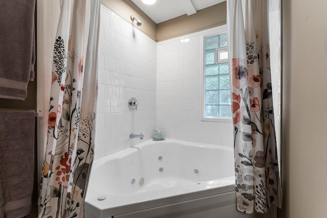 1228 Palace Ave, Saint Paul, MN 55105 - full bathroom with a combined bath / shower with jetted tub