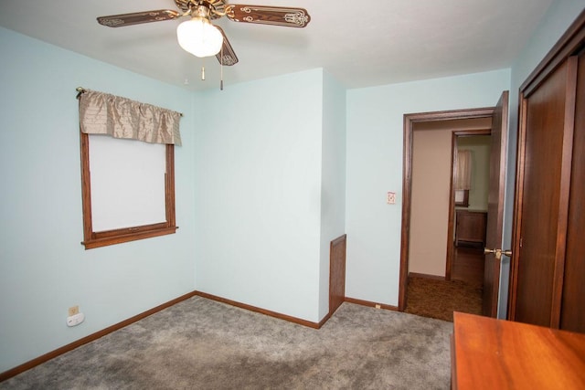 1705 California Ave E, Saint Paul, MN 55106 - spare room featuring carpet and ceiling fan