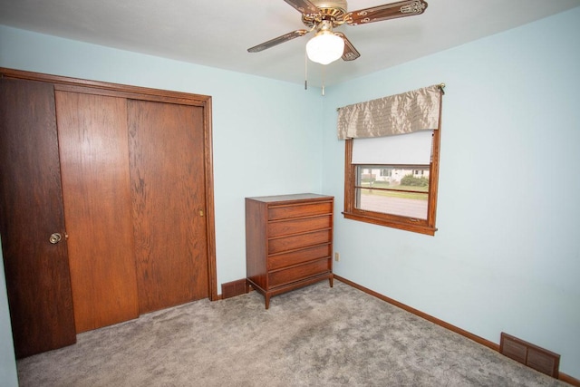 1705 California Ave E, Saint Paul, MN 55106 - carpeted bedroom featuring a closet and ceiling fan