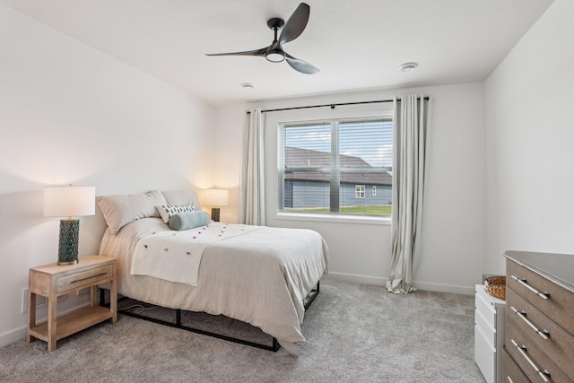 15101 Quince St NW, Andover, MN 55304 - bedroom featuring light carpet and ceiling fan