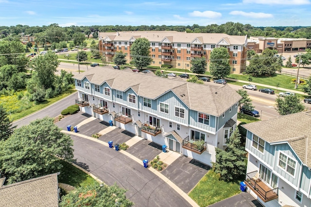 1358 Phalen Blvd, Saint Paul, MN 55106 - aerial perspective of suburban area featuring a tree filled landscape
