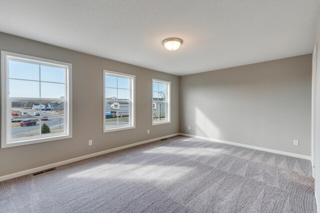 625 47th Ave NE, Saint Cloud, MN 56304 - spare room with carpet flooring and a textured ceiling