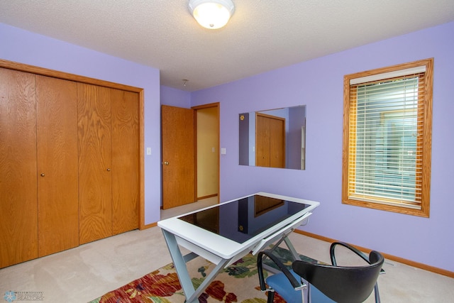 2902 24th Ave S, Fargo, ND 58103 - office with carpet and a textured ceiling