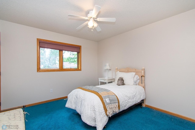 2902 24th Ave S, Fargo, ND 58103 - bedroom featuring carpet and a ceiling fan