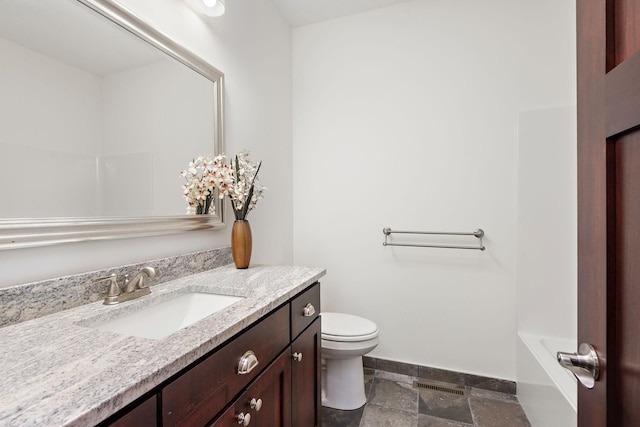 11039 285th Ave, Zimmerman, MN 55398 - full bath with vanity and stone tile floors