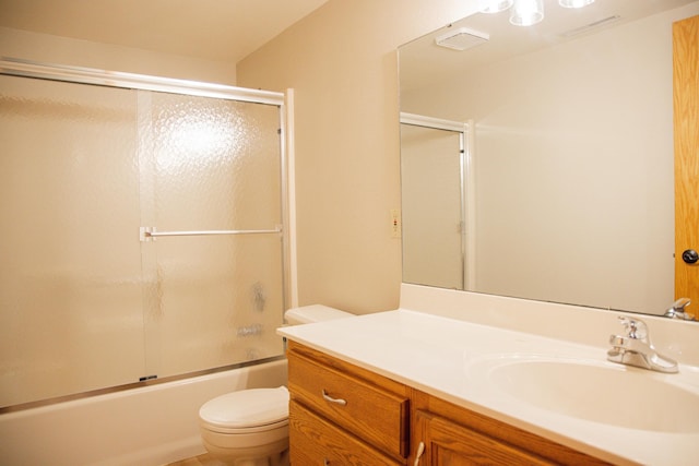 66182 310th Ave, Lake City, MN 55041 - bathroom featuring vanity and combined bath / shower with glass door