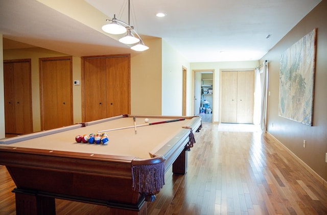 66182 310th Ave, Lake City, MN 55041 - playroom with billiards table and wood finished floors