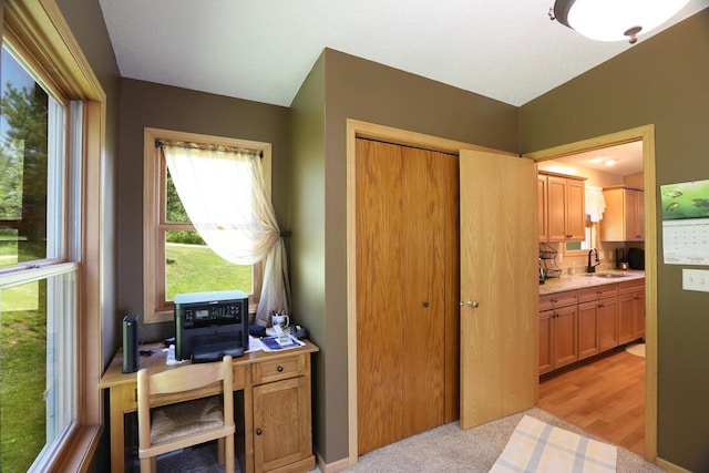 410 Pospeck Ln, Hoyt Lakes, MN 55750 - office area with a sink
