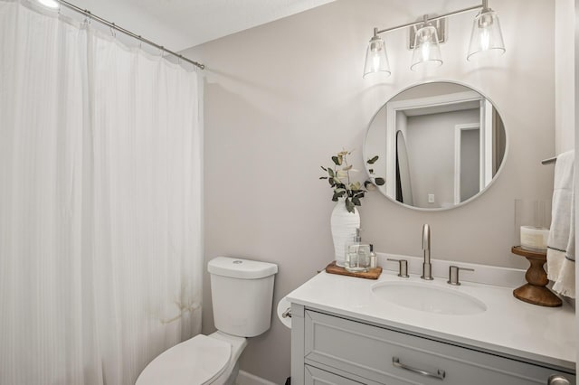 3702 112th Cir NE, Blaine, MN 55449 - bathroom with vanity and a shower with curtain