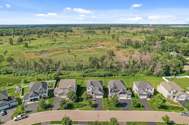 3702 112th Cir NE, Blaine, MN 55449 - aerial view of property and surrounding area featuring nearby suburban area