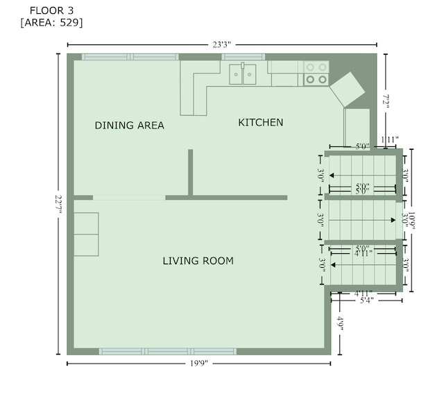 6925 Colorado Ave N, Brooklyn Park, MN 55429 - view of floor plan / room layout