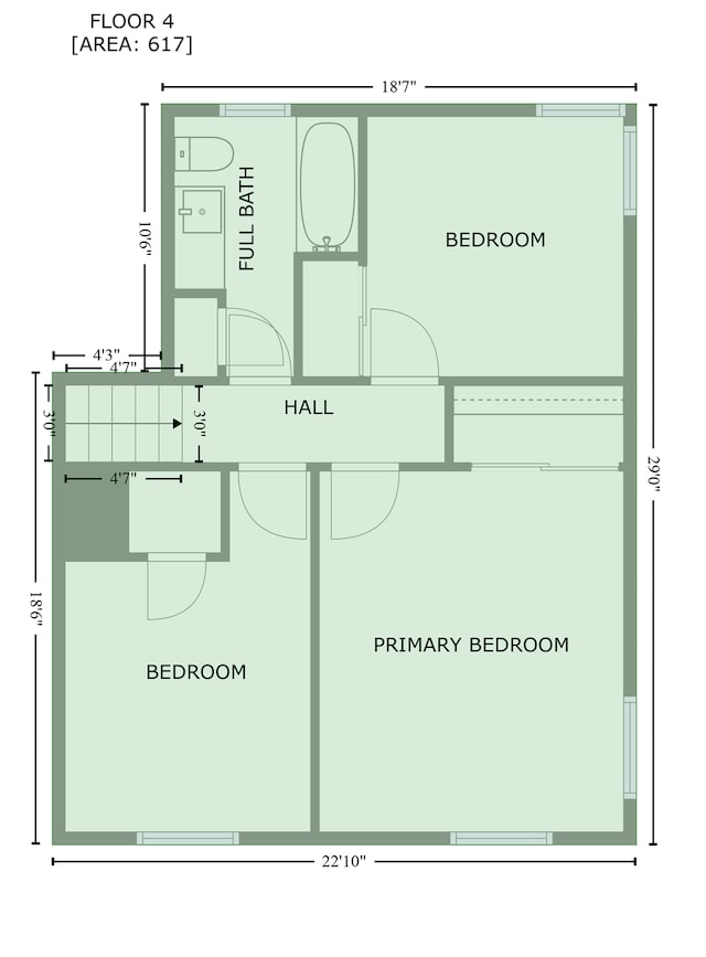 6925 Colorado Ave N, Brooklyn Park, MN 55429 - view of property floor plan