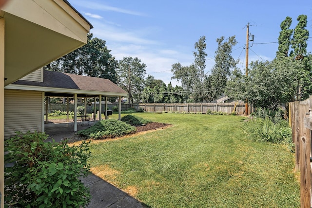 6925 Colorado Ave N, Brooklyn Park, MN 55429 - fenced backyard featuring a patio