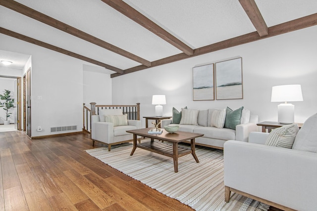 7401 River Shore Ln, Champlin, MN 55316 - living area featuring wood finished floors
